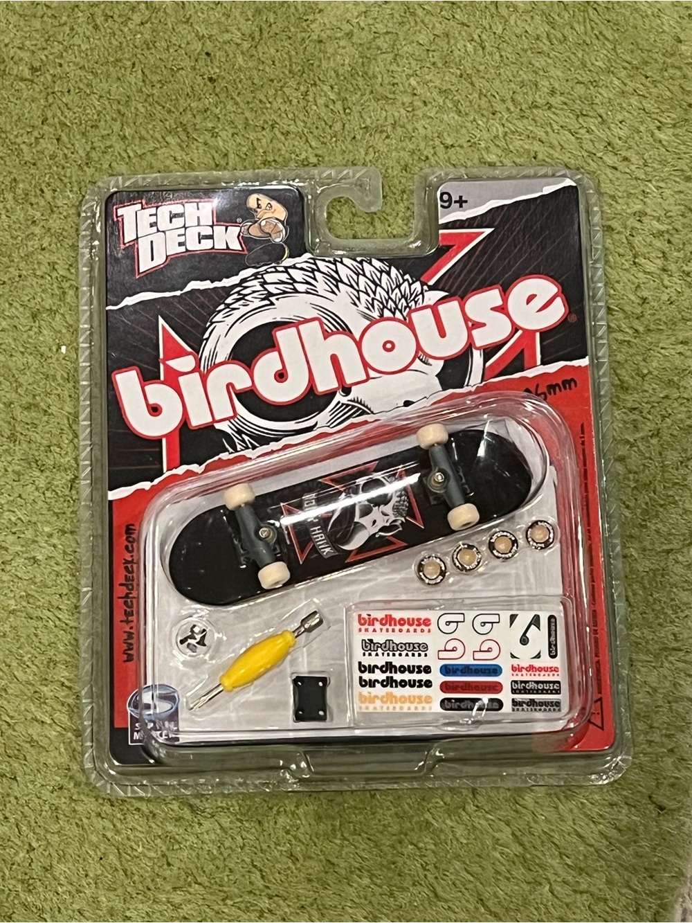 Tech Deck Birdhouse Mini Fingerboard Skateboard - Black